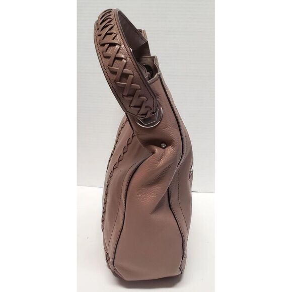 orYANY Purse NWT Chelsea Hobo Bag CH902 Braided Mocha Tag & Dust Bag Warm Taupe - Picture 3 of 14